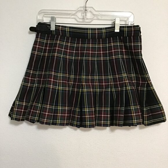 Vintage R.J. McCarthy Black/Multicolour Plaid Kilt Size S - Picture 7 of 14